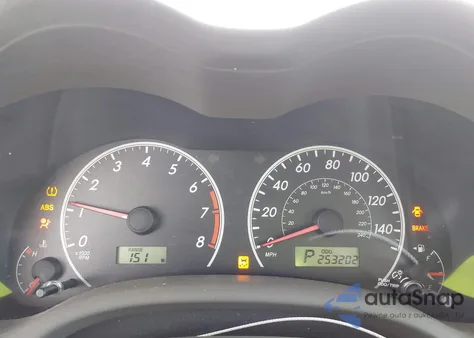 2010 Toyota Corolla Le z USA, uszkodzony, nr VIN 1NXBU4EE9AZ324238